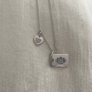 JUICY COUTURE DOGTAG NECKLACE